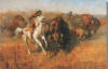 buffalo hunt by Andy Thomas