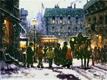 image "Fresh snow in the City" by g. harvey