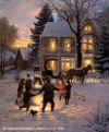 Mark Keathley 's "Laughing all the way" print