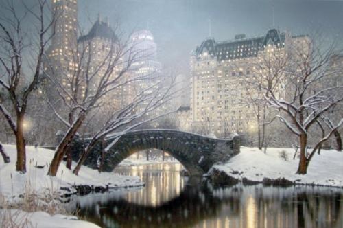 TWILIGHT IN CENTRAL PARK by Rod Chase