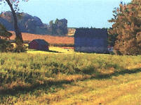 gray barn 2 by tom crozier