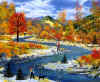 Trail Creek Autumn by Jane Wooster Scott